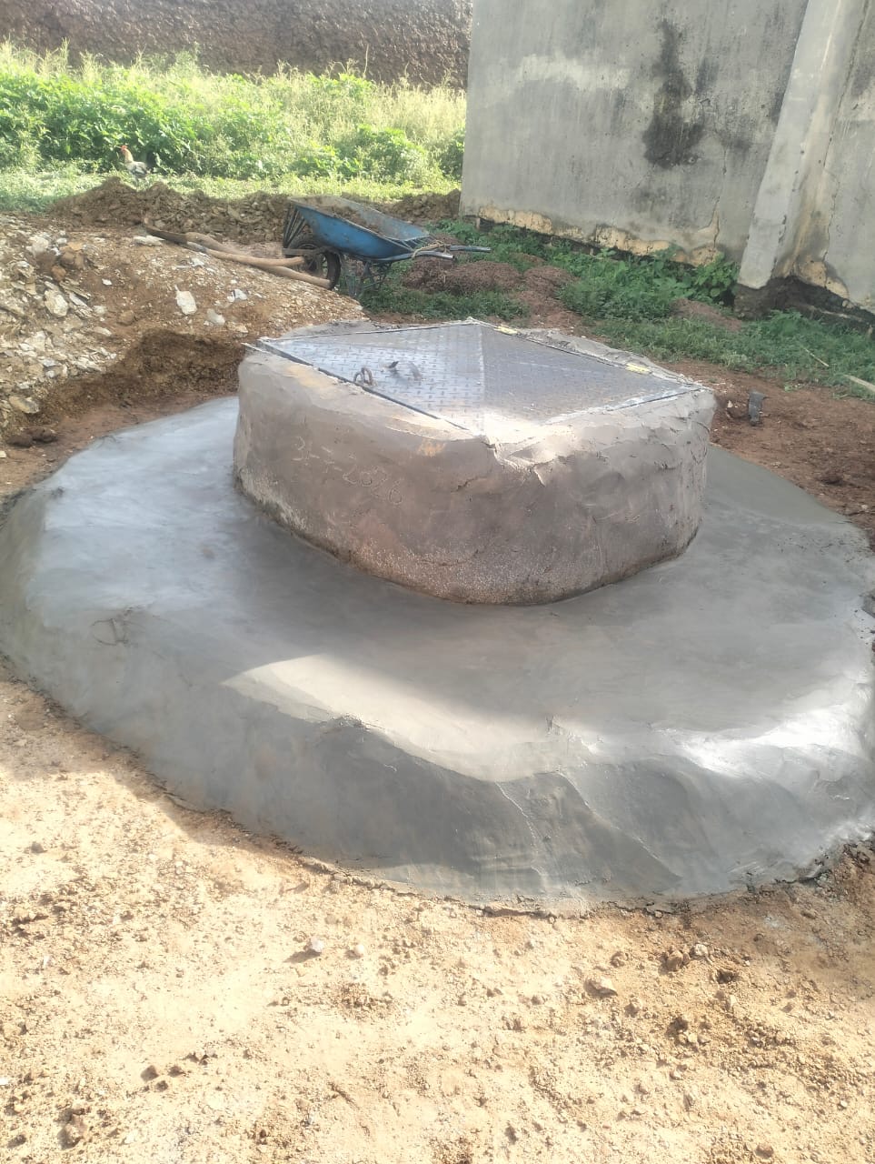 Completed well structure